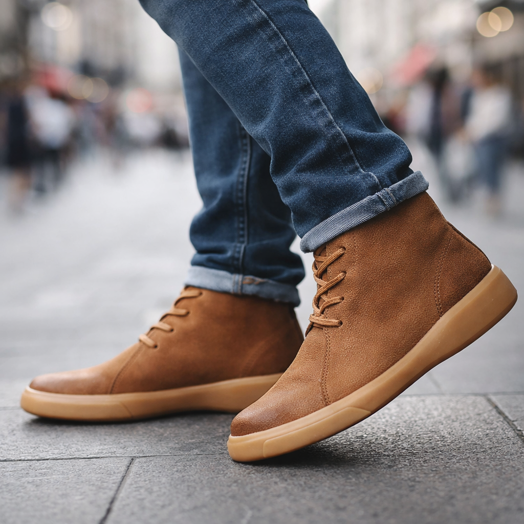 Avishai - Leather Lace-Up Boot