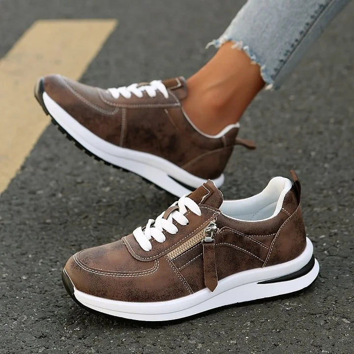 Kathren - Comfortable Lace Up Sneakers