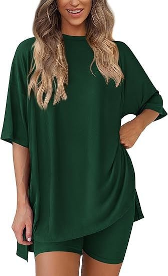 Rikke - Short Sleeve Two Piece Set