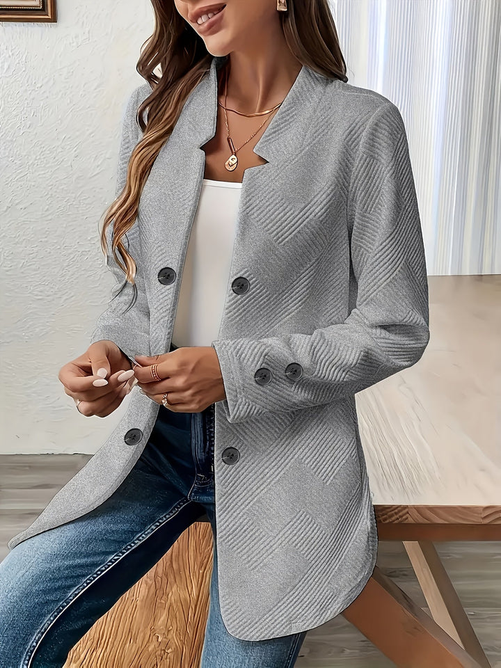 Marisenna - Long Sleeve Jacket With Pocket