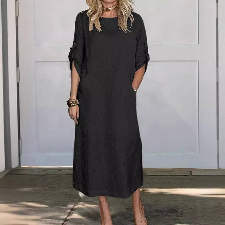 Ericka - Elegant Dress With Pockets