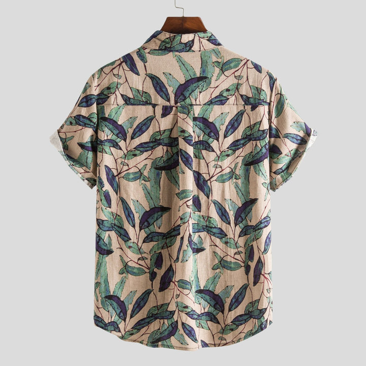 Lachlan - Stylish T-Shirt With Buttons