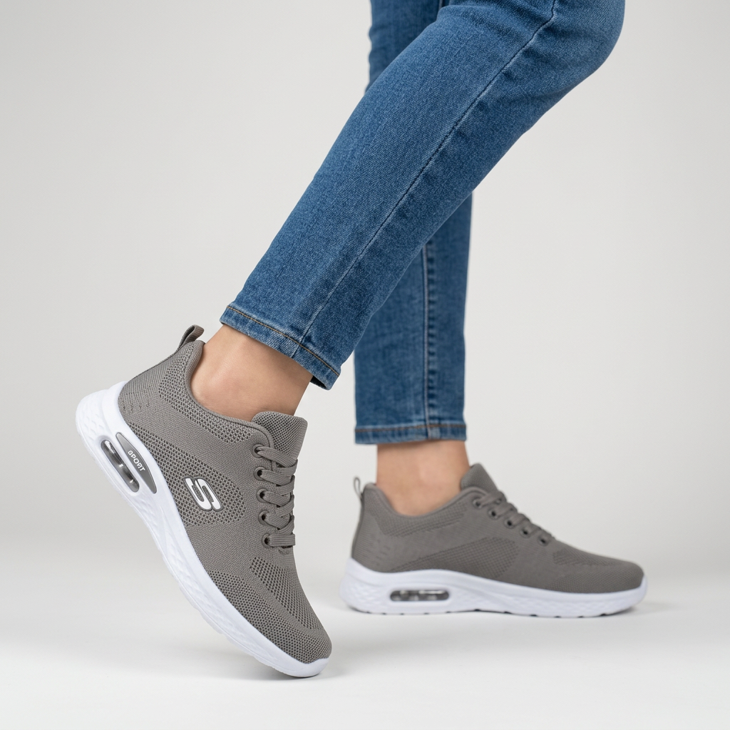 Sabrilda - Comfortable Lace Up Sneaker