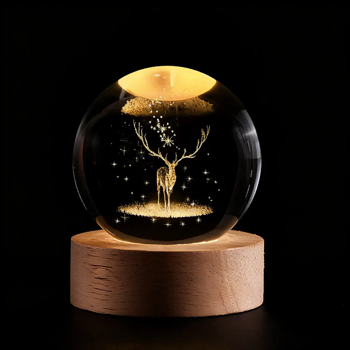 Glow Sphere – Luminous Crystal Ball Lamp