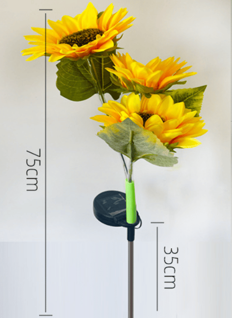 FloralGlow - Solar LED Sunflower Garden Lights