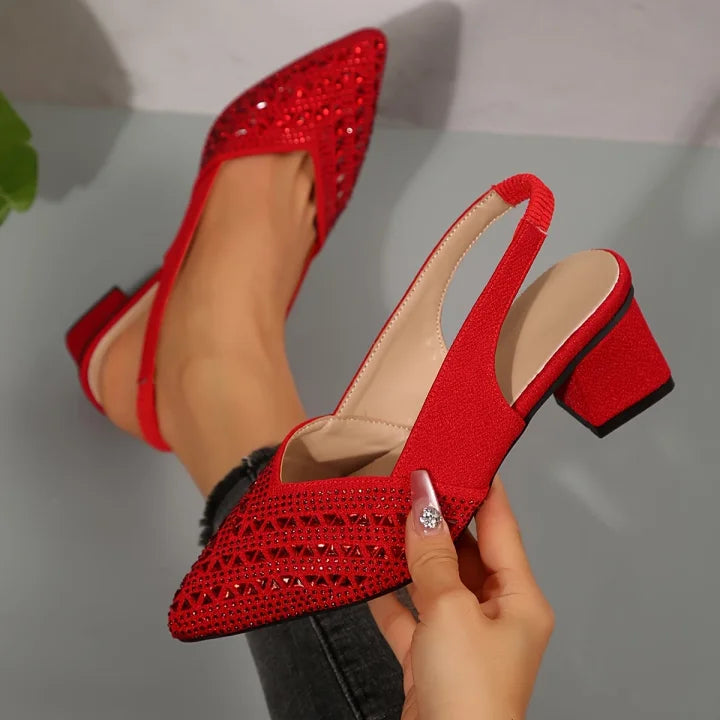 Nehama - Elegant Pointed Toe Sandal