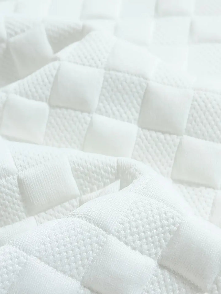 Stafford - Casual Checkered Textured Sweatshirt