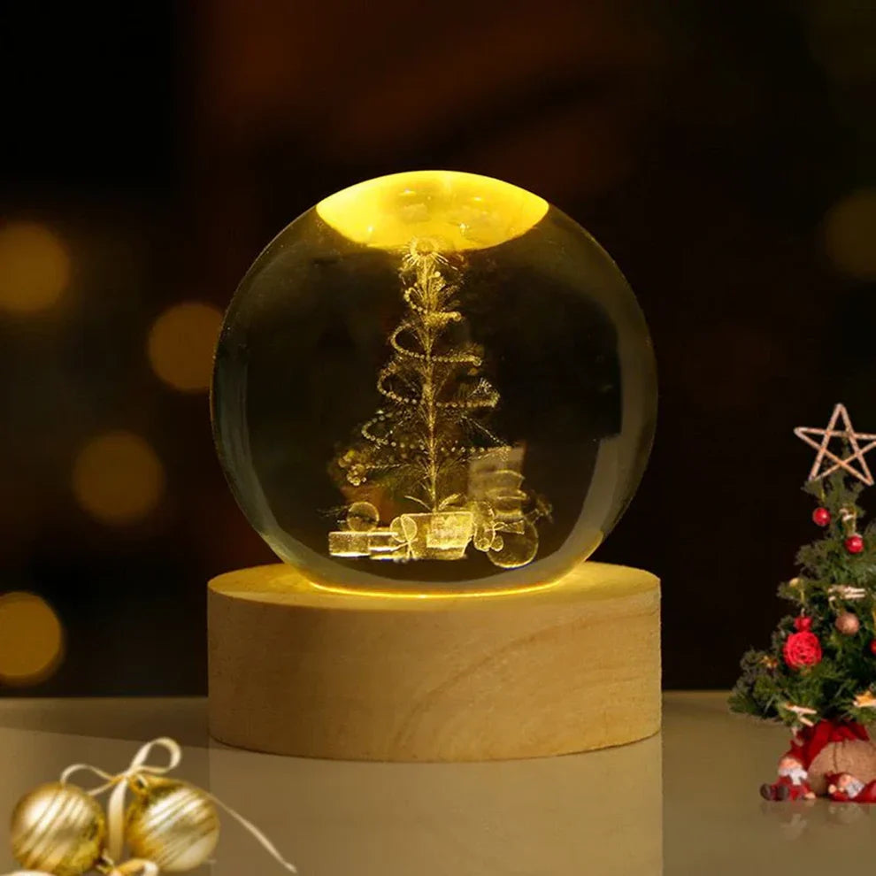 Glow Sphere – Luminous Crystal Ball Lamp