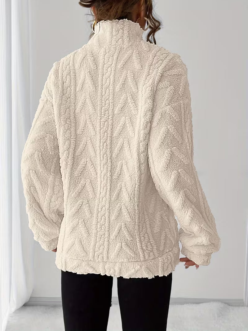 Oriaenica - Versatile Warm Fleece Sweatshirt