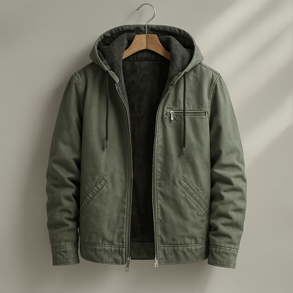 Mahir - Hawthorne Canvas Sherpa Jacket