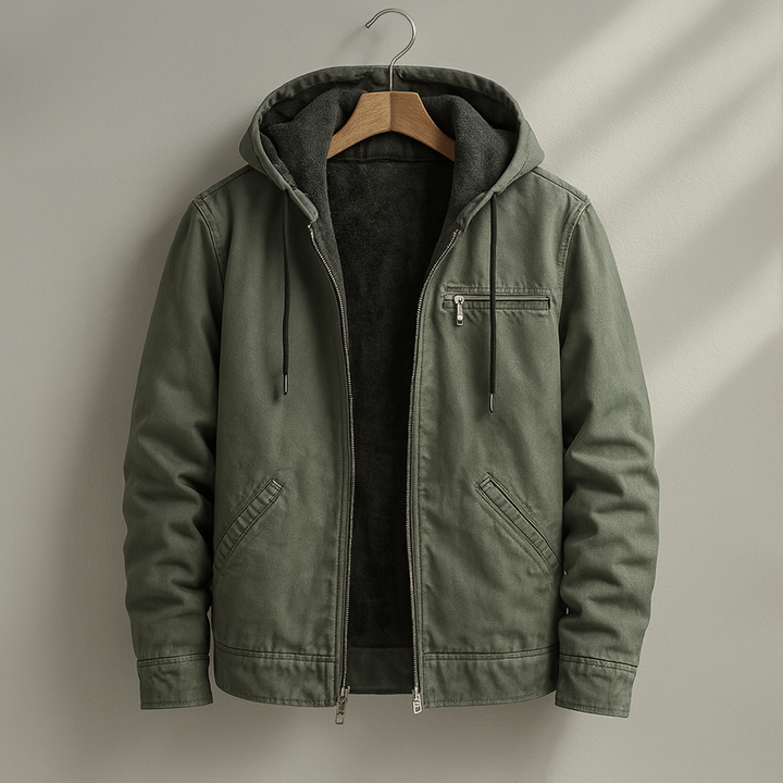 Mahir - Hawthorne Canvas Sherpa Jacket