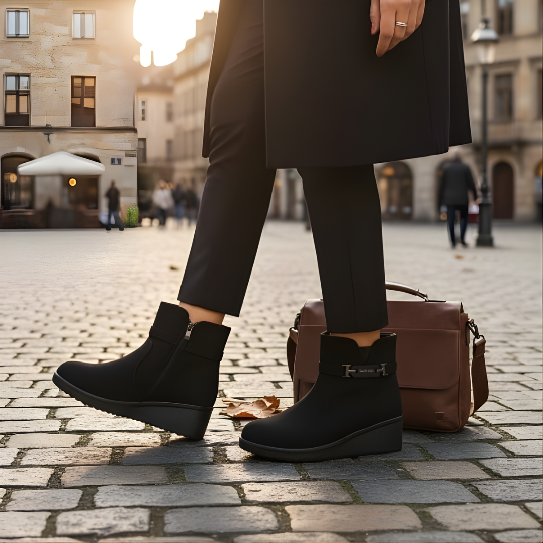 Alwara - Ankle Boot With Side Zipper
