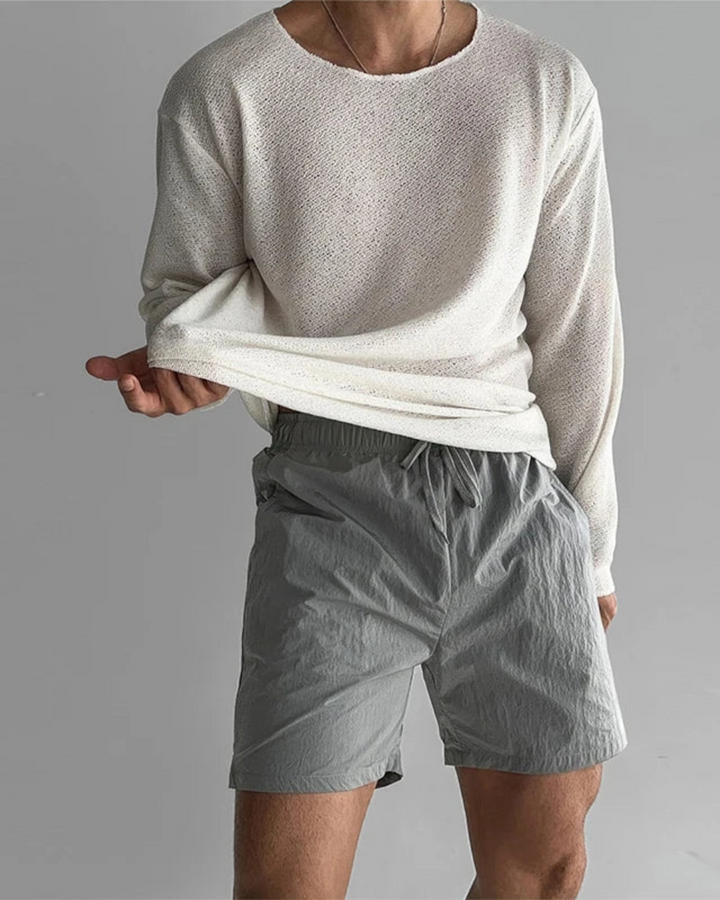 Alaric - Casual Knitted T-Shirt