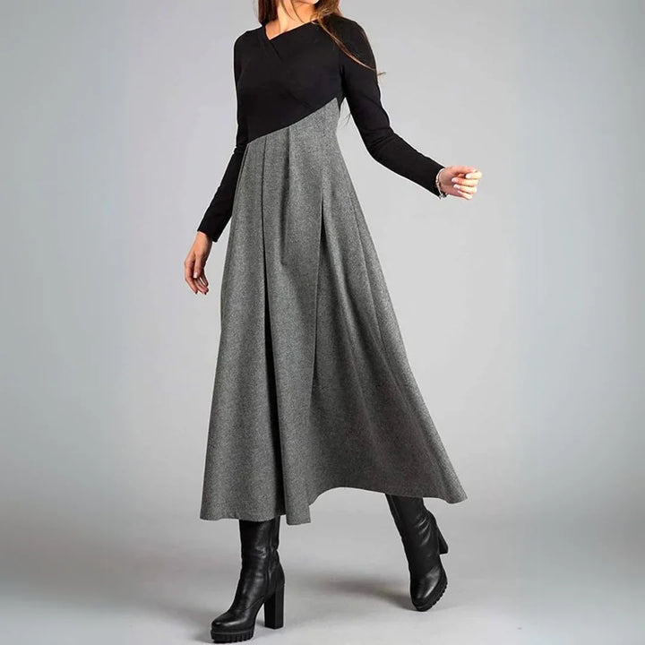 Anabel - Elegant Dress With Long Sleeve