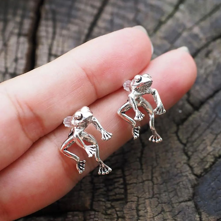 Maelis - Frog Earrings (Pair)