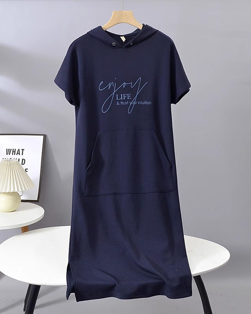Nadia - Elegant Dress With Hood