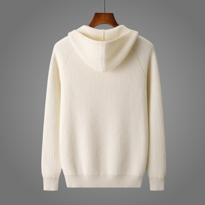 Romain - Knitted Zip Up Hoodie