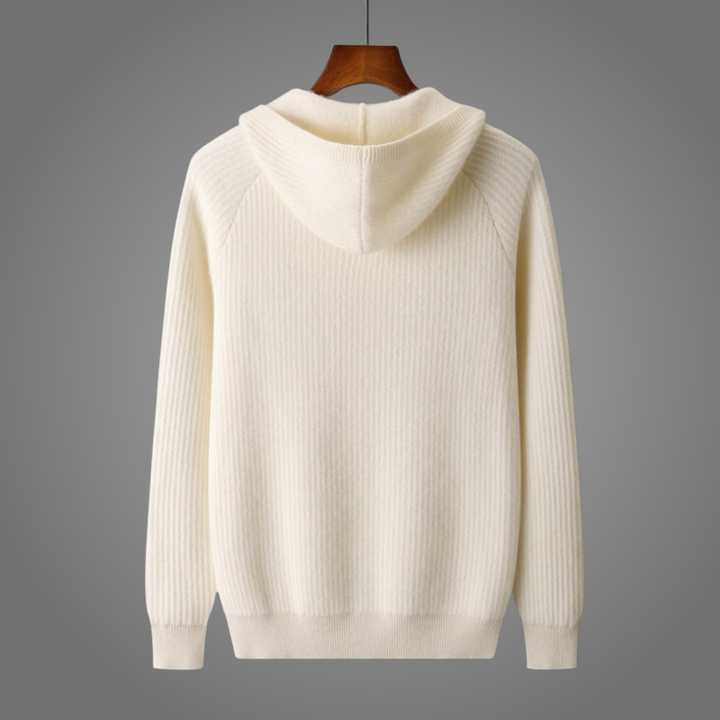Romain - Knitted Zip Up Hoodie