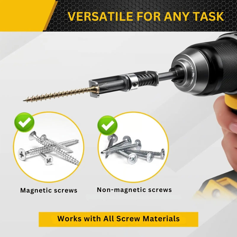 DrillMate - Screw Holder with Spring Lock