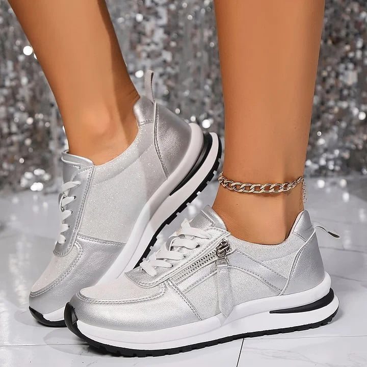 Kathren - Comfortable Lace Up Sneakers