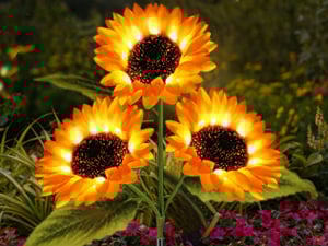 FloralGlow - Solar LED Sunflower Garden Lights