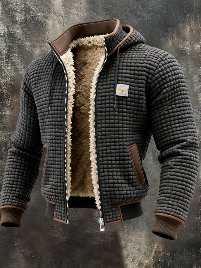 Natan - Fleece Quilted Jacket With Long Sleeve
