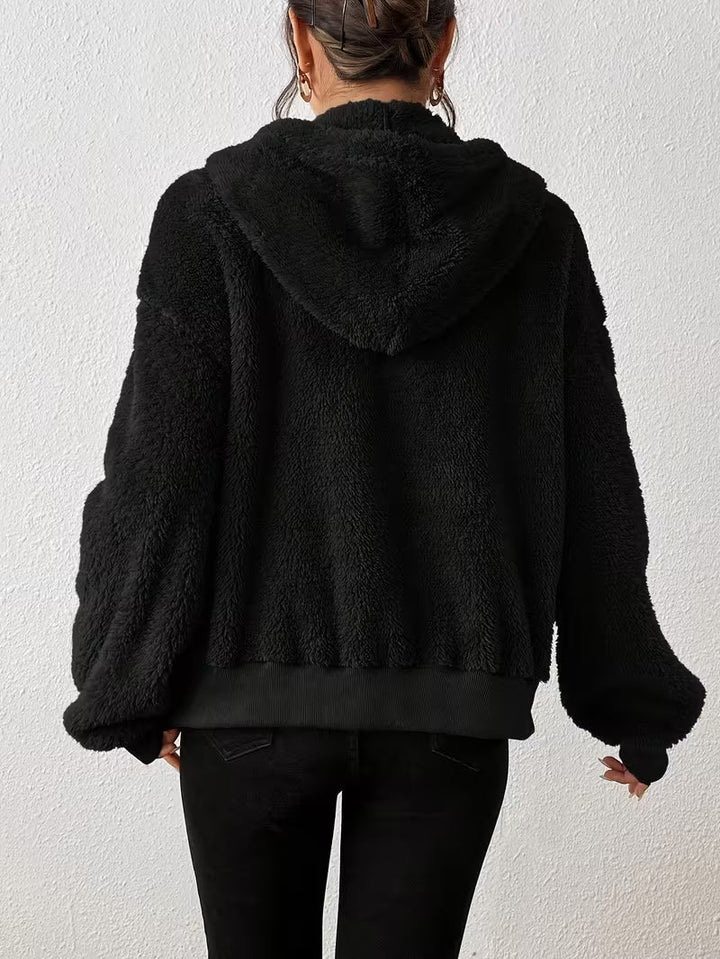 Svevia - Casual Hooded Warm Furry Jacket
