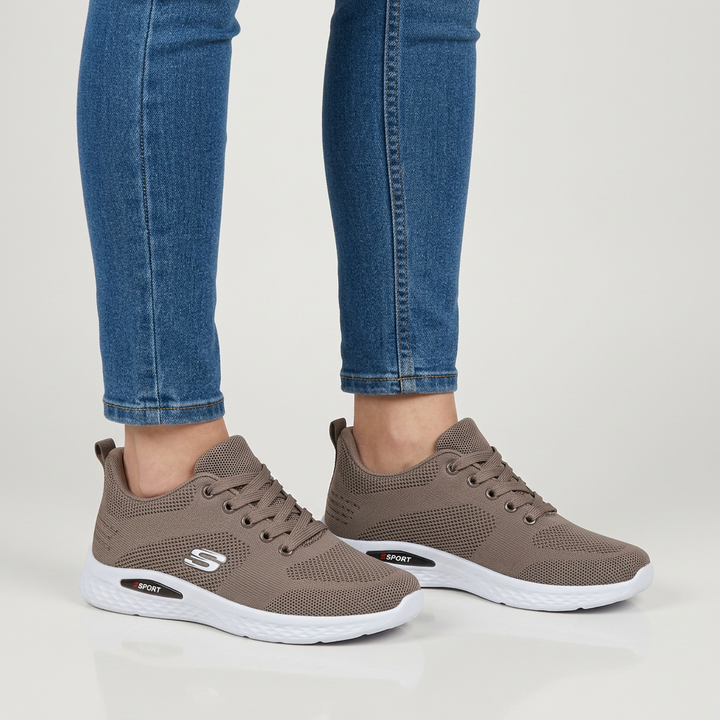 Sabrilda - Comfortable Lace Up Sneaker