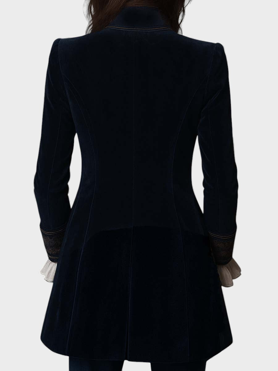 Cezara - Elegant Fleece Jacket