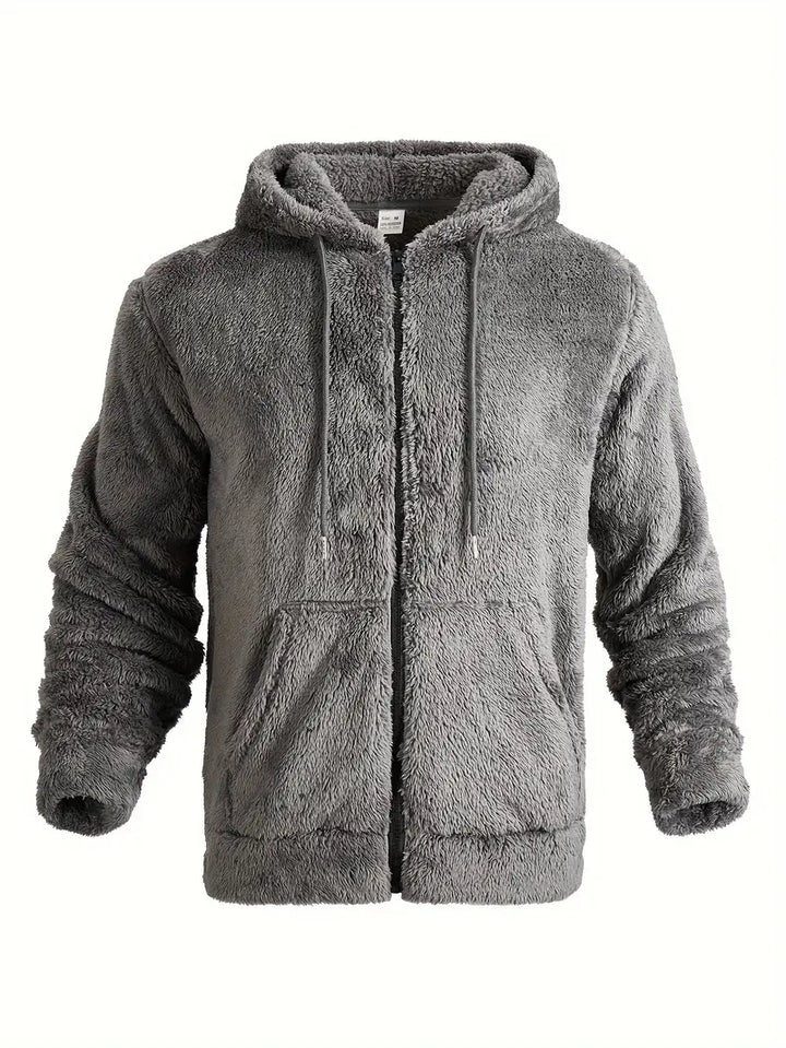 Ushakov - Casual Long Sleeve Hoodie With Zipper