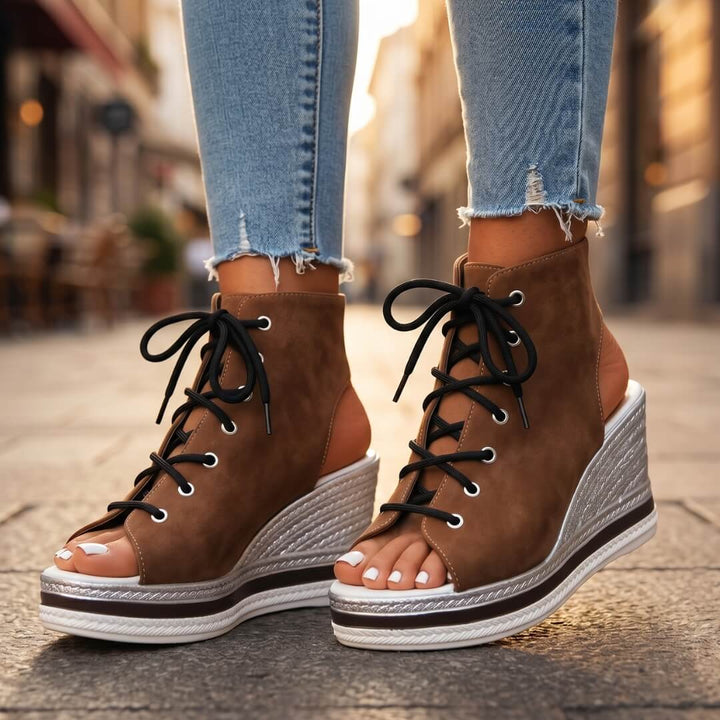 Kanya - Elegant Wedge Sandals