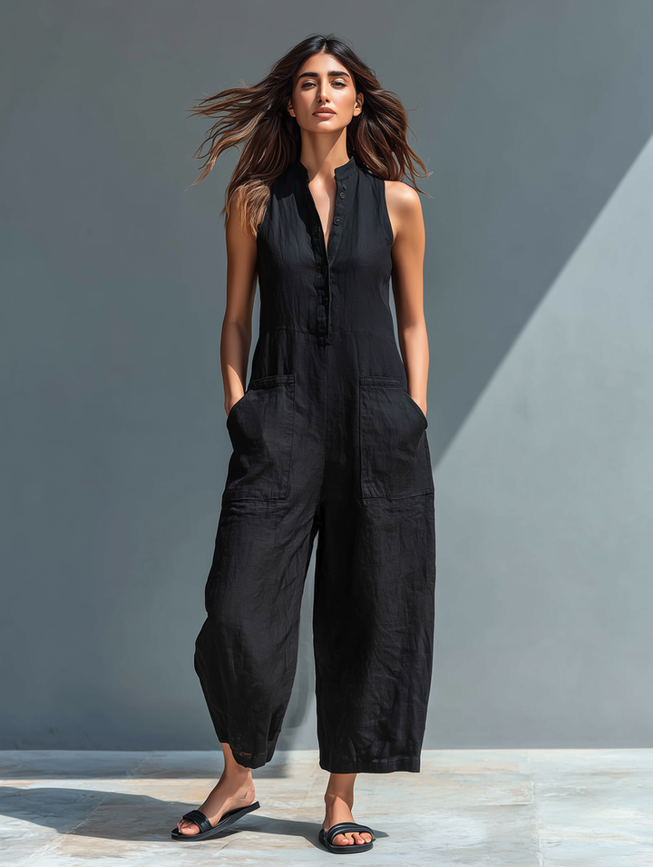 Darja - Elegant Sleeveless Jumpsuit
