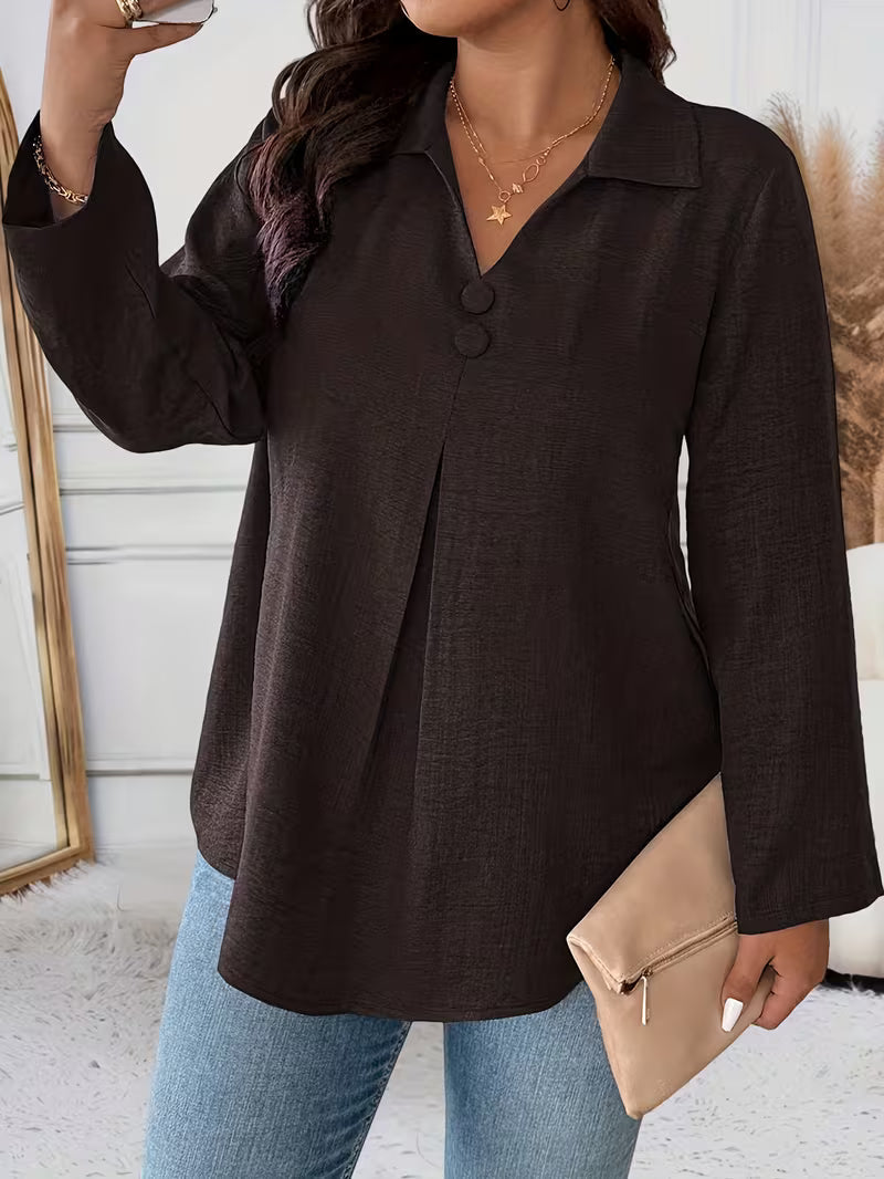 Noyelle - Long Sleeve Shirt With Button