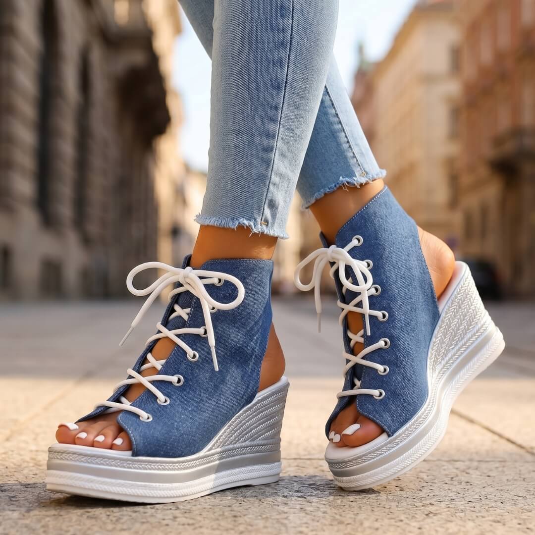 Kanya - Elegant Wedge Sandals