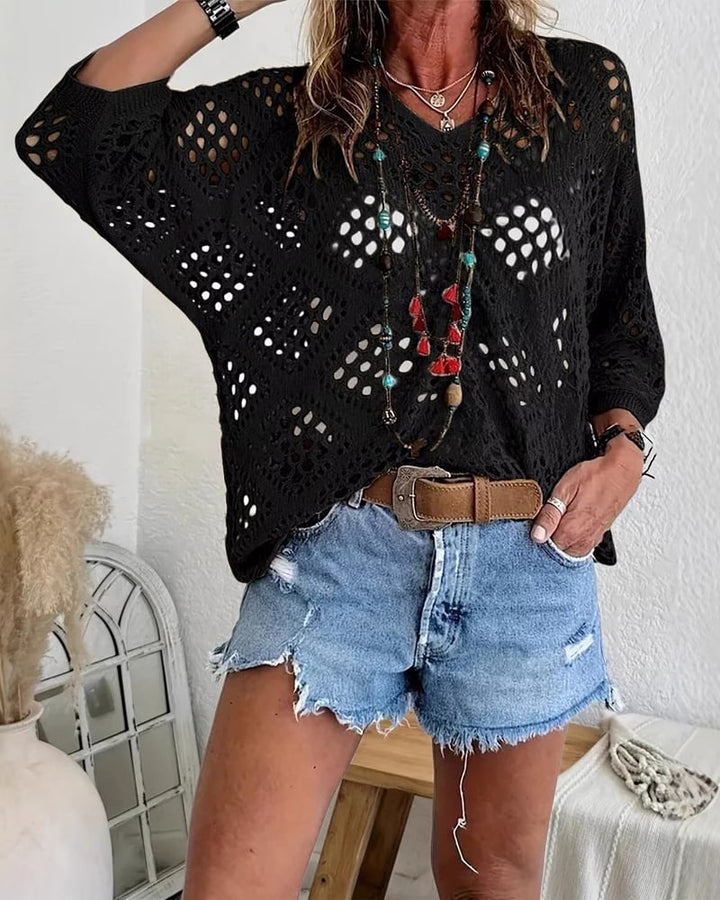 Helenia - Breathable Knitted Sweater