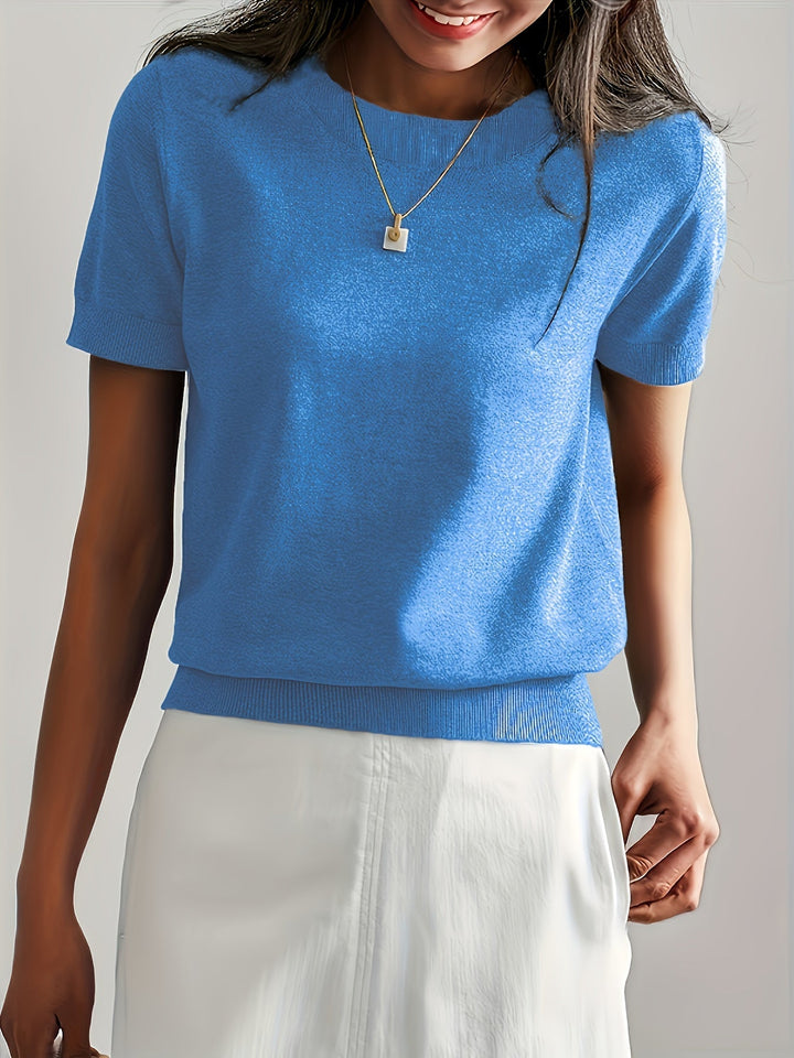 Jacquie - High Elasticity Casual T-Shirt