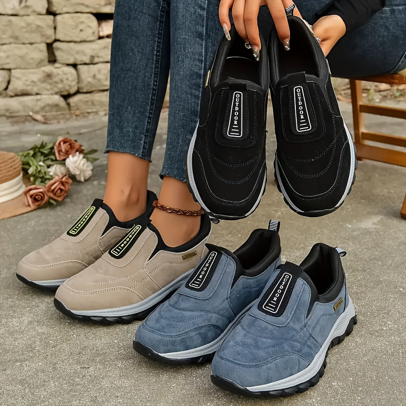 Eleana - Non Slip Slip On Sneakers