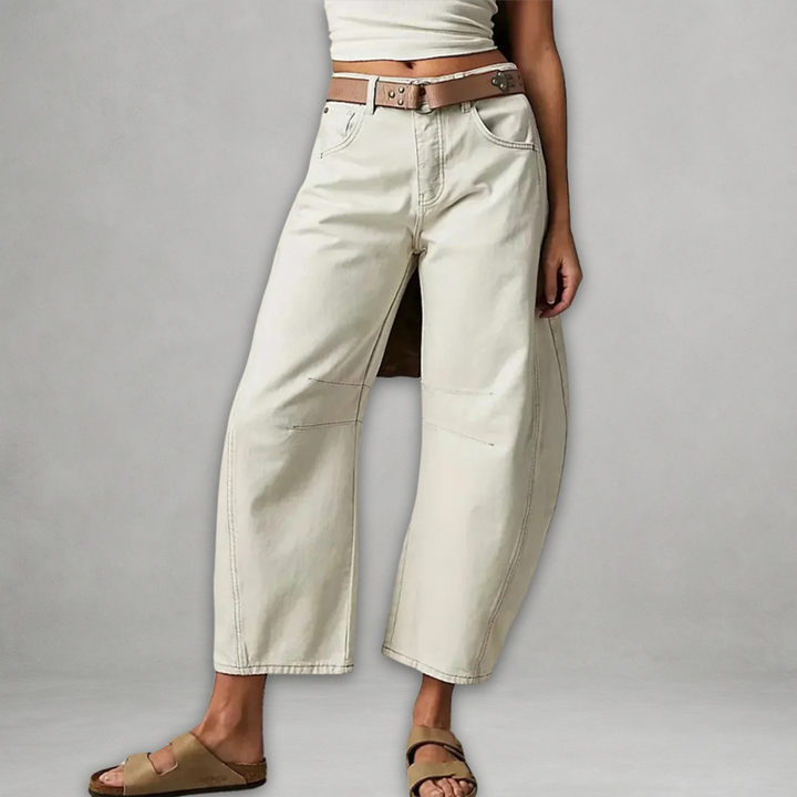 Entela - Casual Loose Jean with Pocket