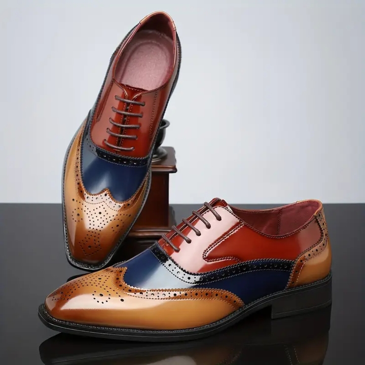Shimon - Leather Oxford Shoes