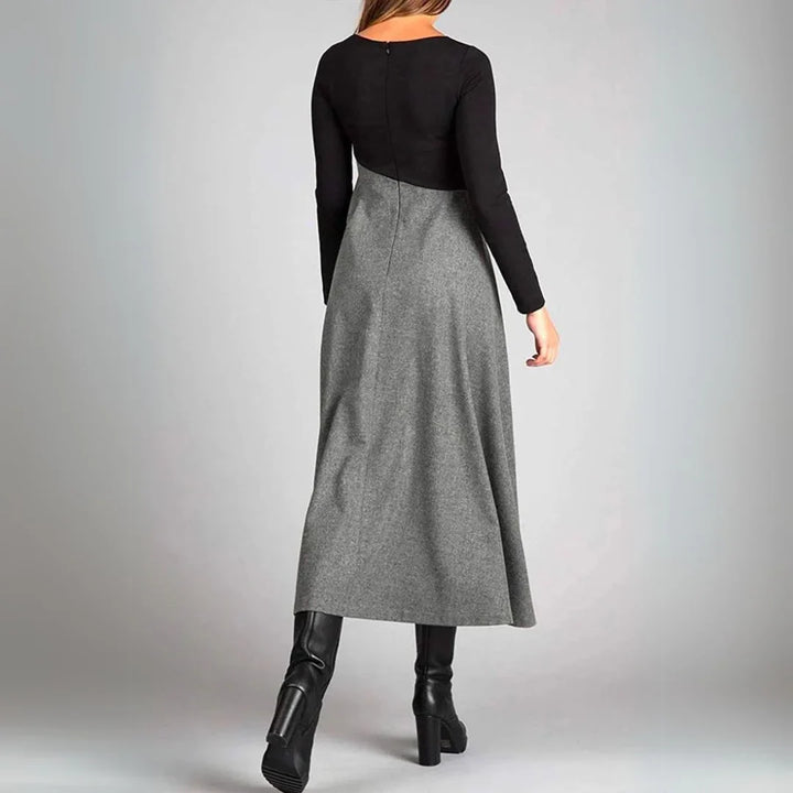 Anabel - Elegant Dress With Long Sleeve