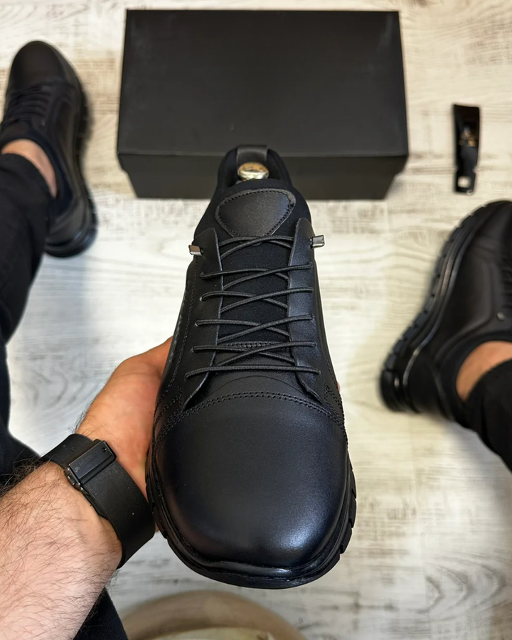 Steffen - Leather Lace-Up Shoes