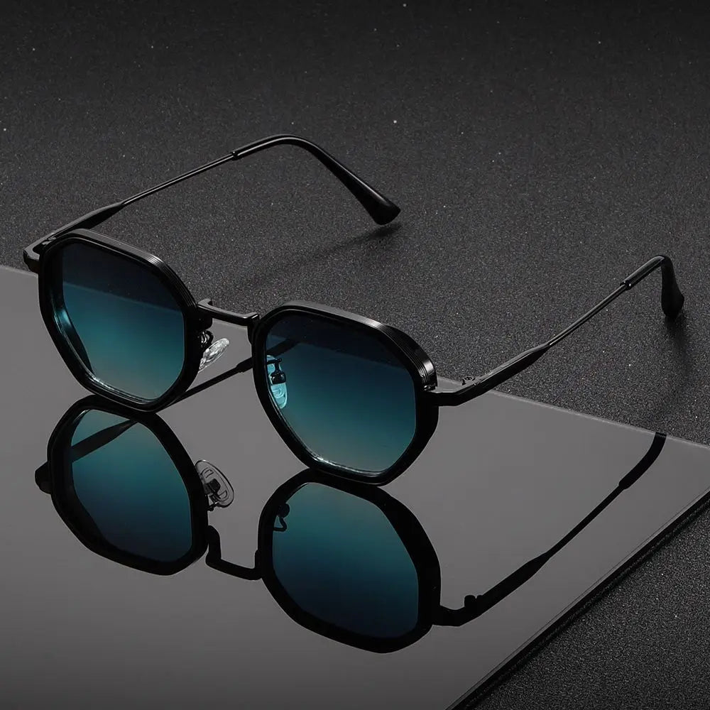 Velmora - Stylish Octagon Sunglasses With UV Protection