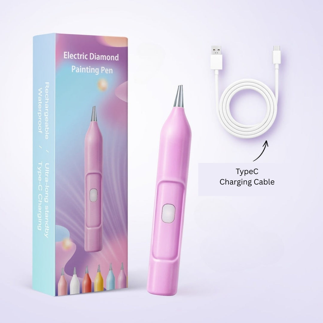 DazzleDot - Electric Diamond Painting Pen 6 Colors