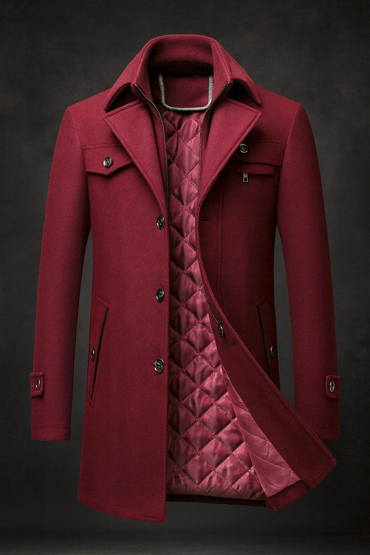 Dorer - Button Up Wool Coat