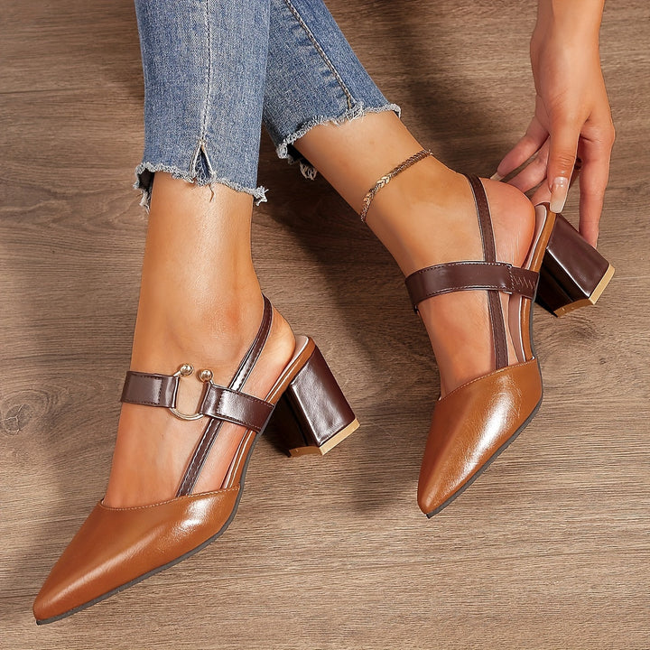 Sheri - Sandal With Comfort Heel