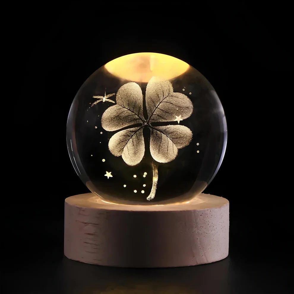 Glow Sphere – Luminous Crystal Ball Lamp