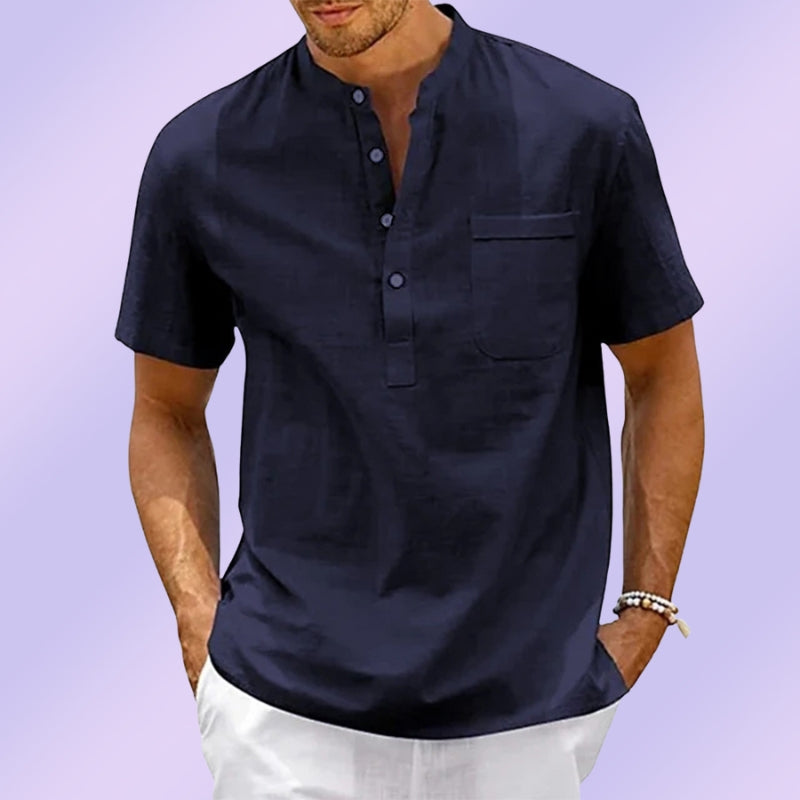 Vicent - Stylish Linen T Shirt