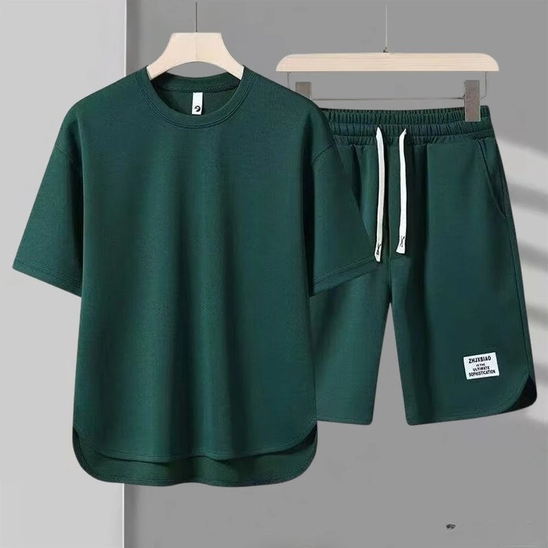 Garry - Casual Short Sleeve Two Piece Set