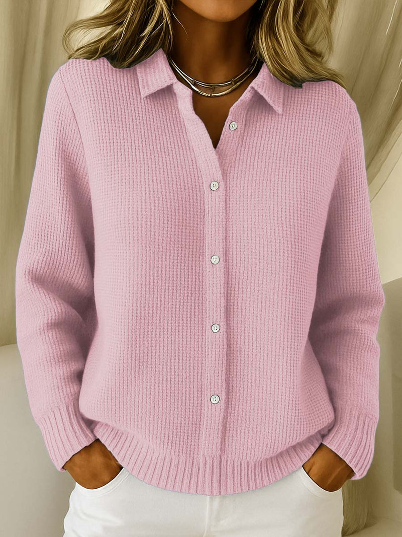Nofar - Classic Button-Down Knitted Cardigan