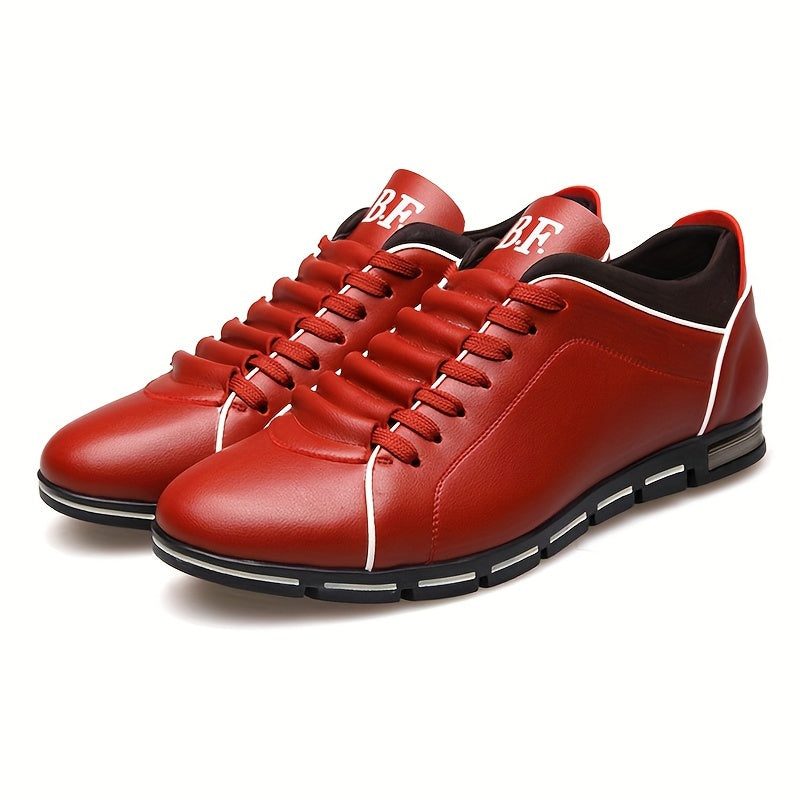 Ankan - Leather Lace-Up Sneakers